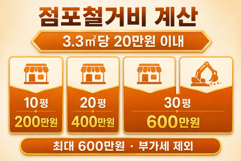 2026 폐업지원금 신청방법｜개인사업자 점포철거비 최대 600만원 설명 이미지 5
