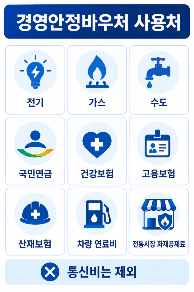 2026 소상공인 경영안정바우처 신청방법｜사업자 25만원 지원금 설명 이미지 7