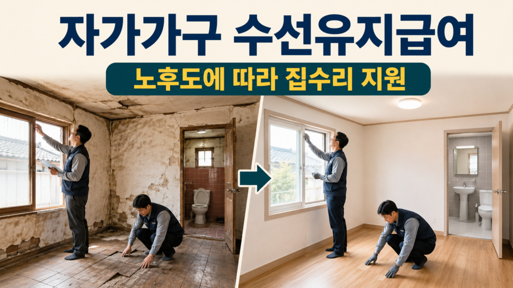 2026년 주거급여 자격과 지원액 확인법 설명 이미지 5