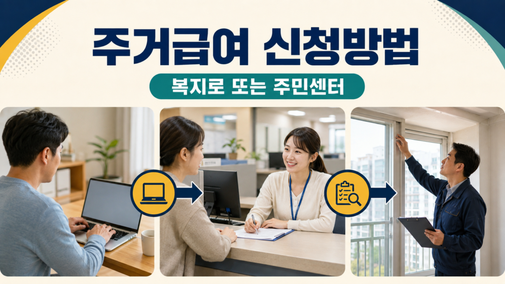 2026년 주거급여 자격과 지원액 확인법 설명 이미지 7