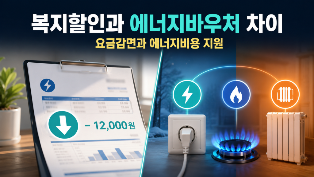전기요금 복지할인 대상별 금액과 신청법 설명 이미지 9