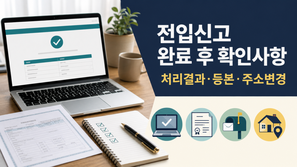 전입신고 인터넷 신청방법 정부24 세대주 확인과 처리시간 설명 이미지 9