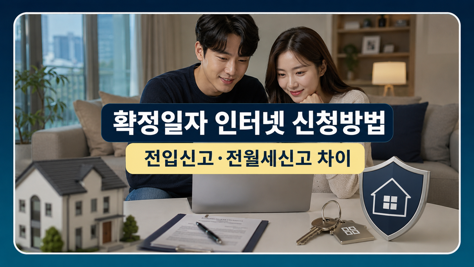 확정일자 인터넷 신청과 전입신고 차이