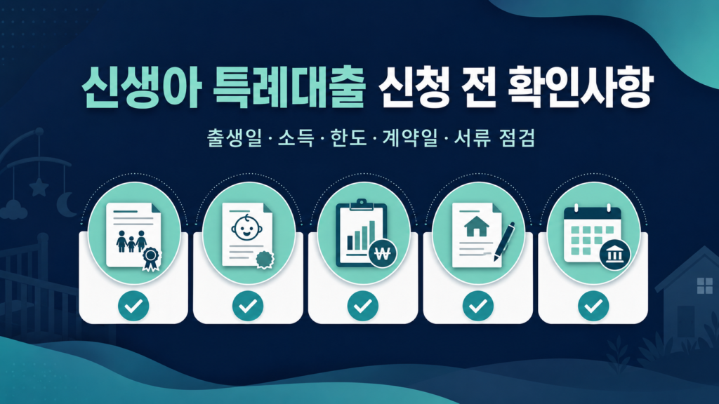 신생아 특례 디딤돌대출 조건과 대환 판단 설명 이미지 10