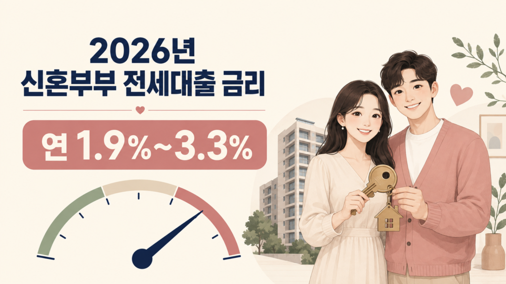 2026 신혼부부 버팀목 전세대출 한도 계산법 설명 이미지 10