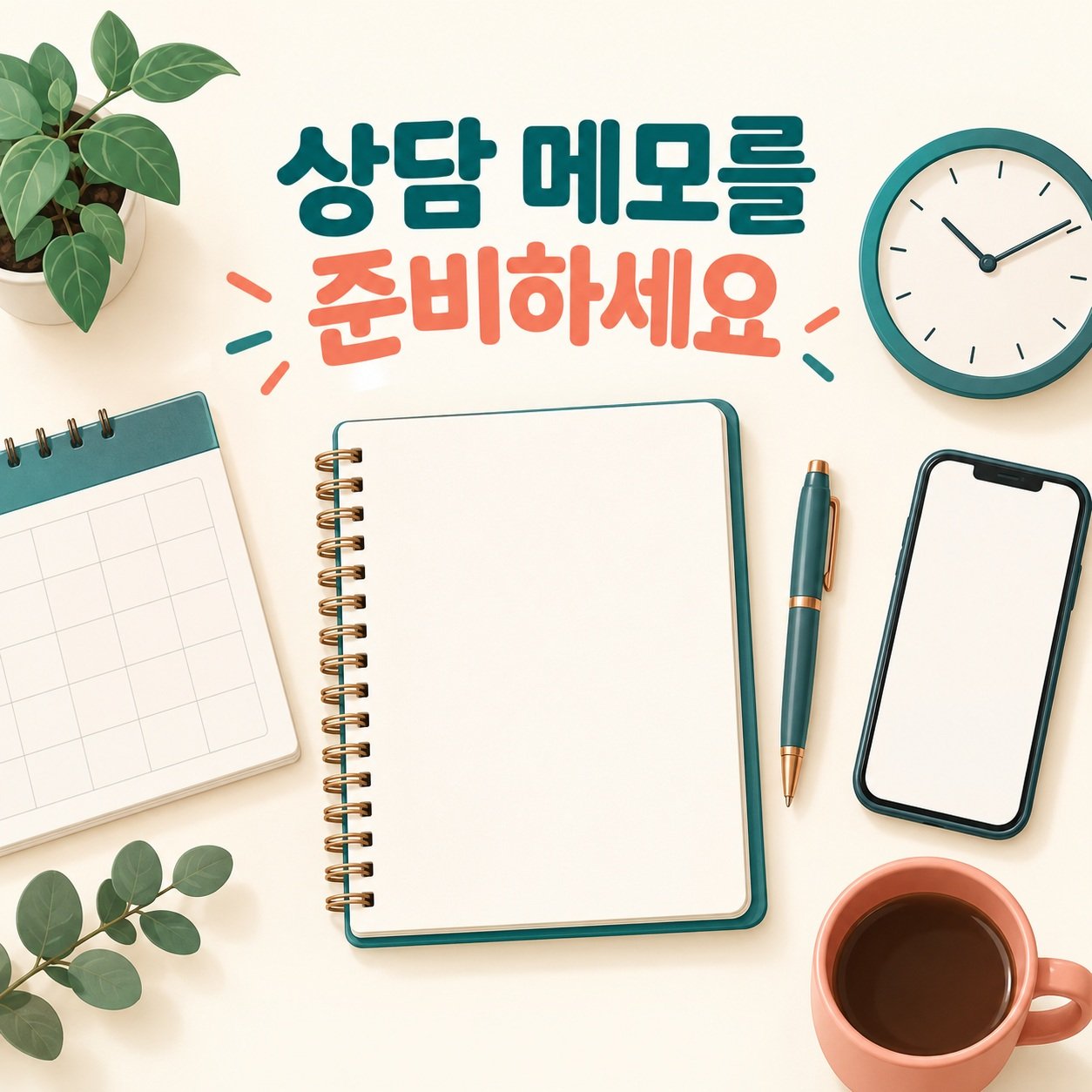 투여 시점과 약 목록을 정리할 상담 메모